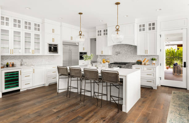 Tile pattern layout planning for backsplash in Hainesport